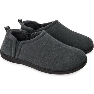 Snug Leaves Men's Wool Felt Slippers‎ Comfy Warm Winter House Shoes Sz 13-14